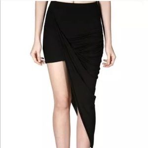 Eunice Lai asymmetrical hi-low skirt sz large